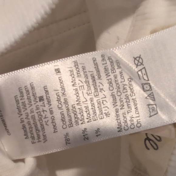 Madewell Corduroy Emmett Wide Leg Welt Pocket Pant - Picture 8 of 11